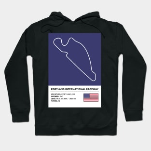 Portland International Raceway [info] Hoodie